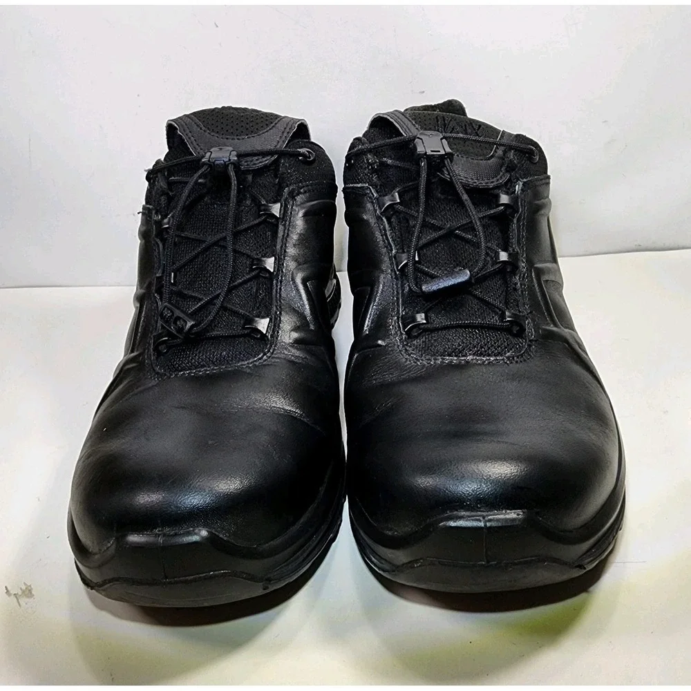 Haix Black Eagle Tactical 2.0 GTX Low Shoes Mens 9 Black Waterproof Corded Laces